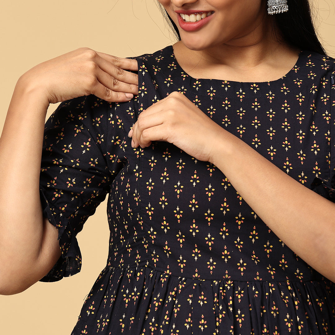 Devaki - Navy Designer dress
