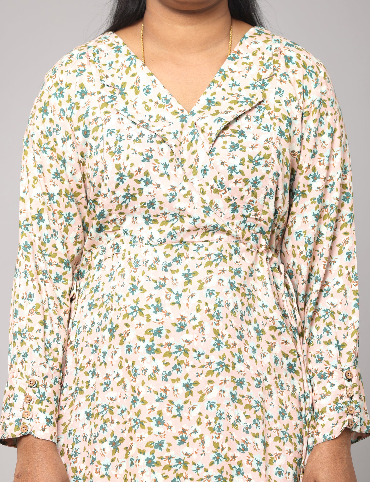 Ihita - Rayon Full length Maxi - Green