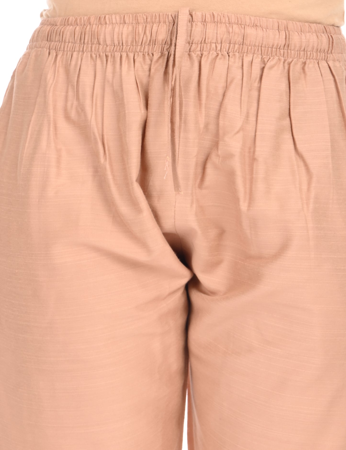 Rashmika - Pastel Peach Silk Pant