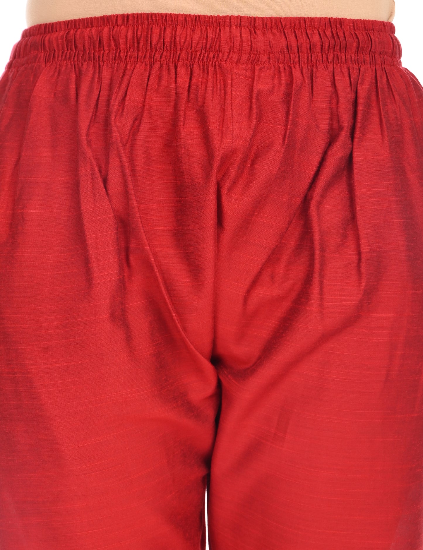 Rashmika - Maroon Silk Pant