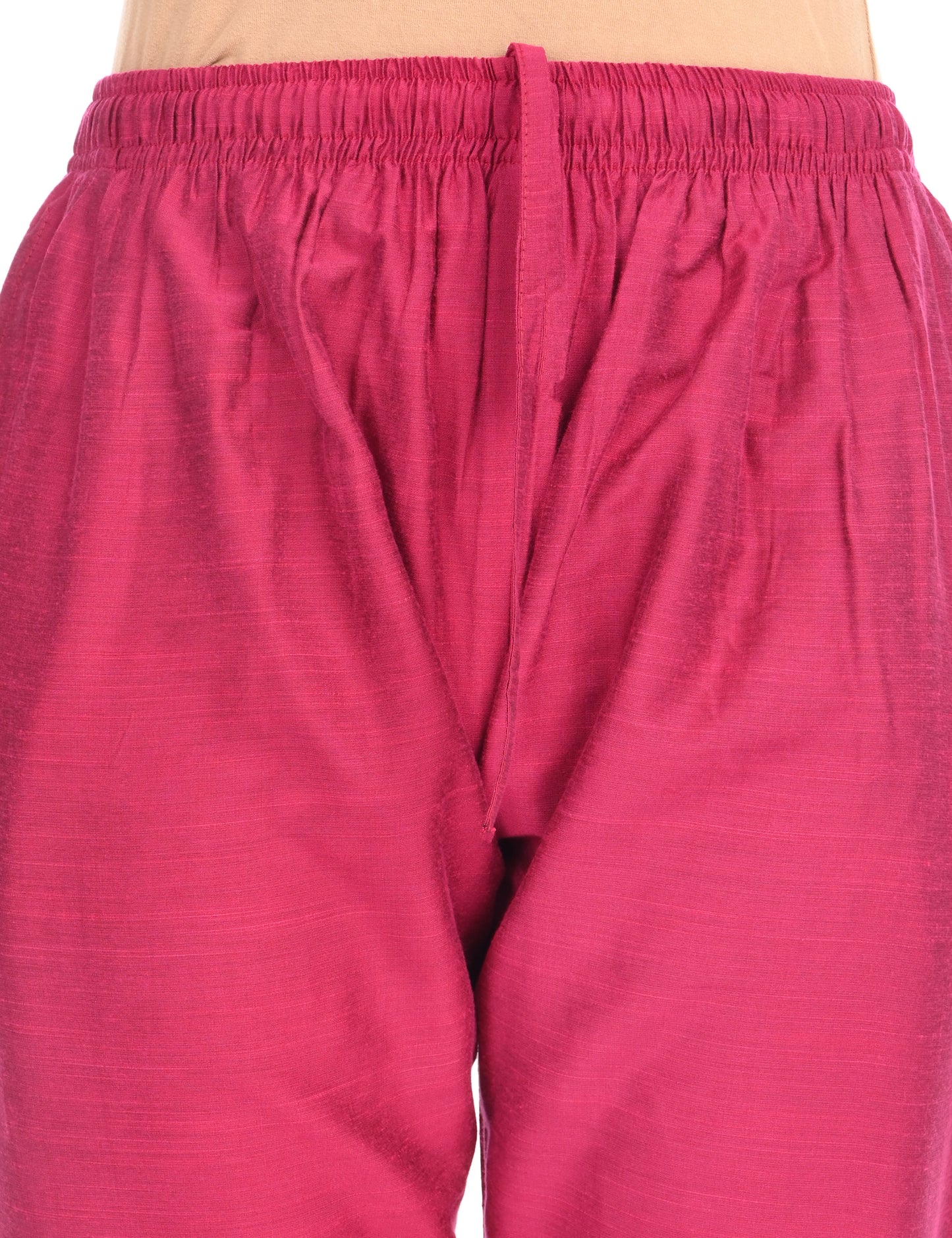 Rashmika - Rani Pink Silk Pant