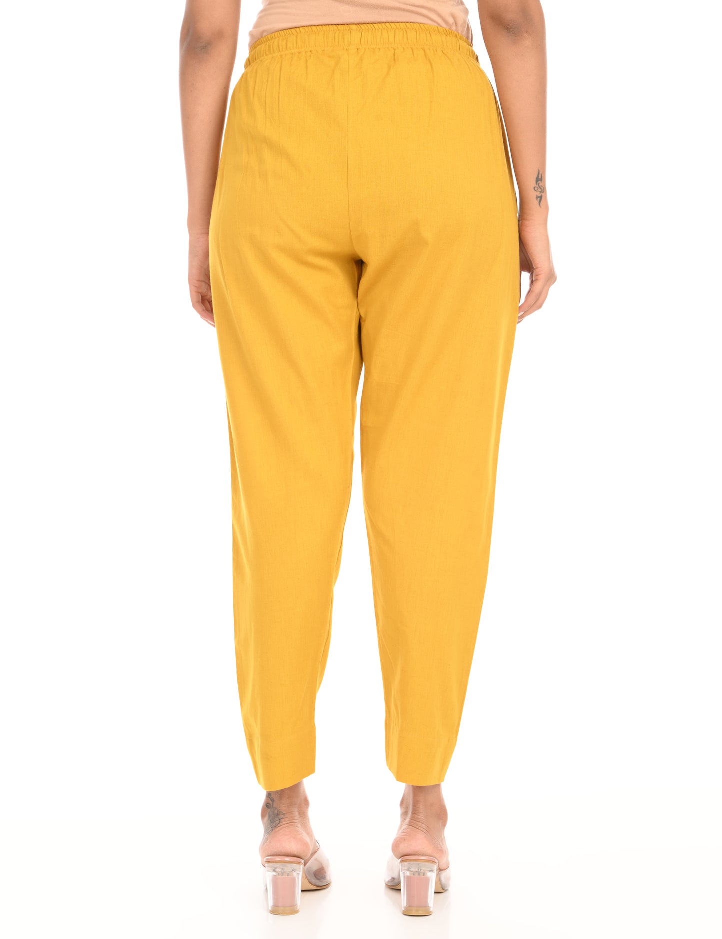 Tamara Every Day Cotton Pants - Yellow