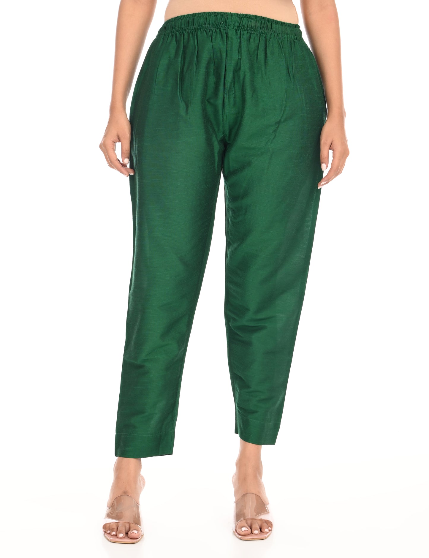 Rashmika - Green Silk Pant