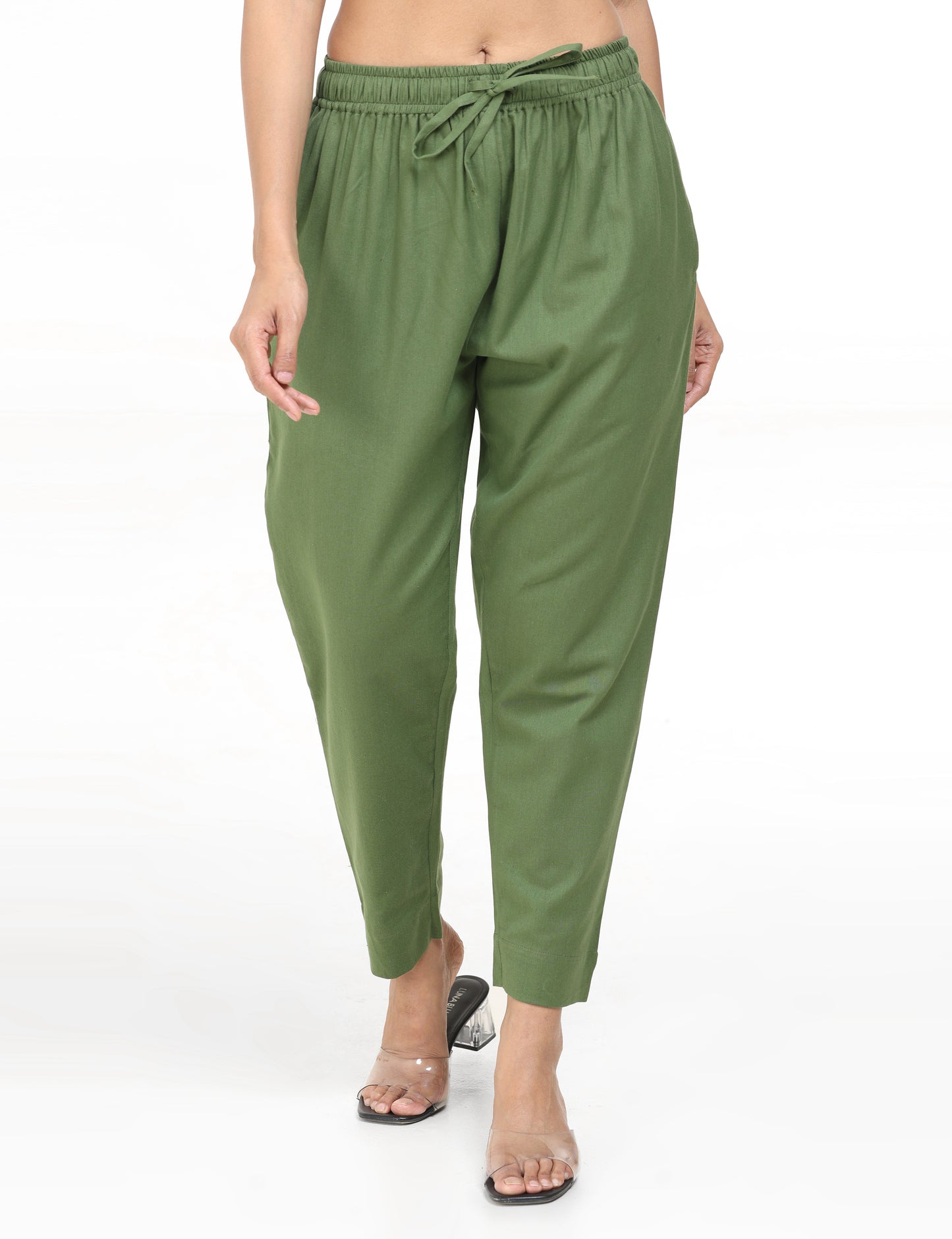 Tamara Every Day Cotton Pants - Green