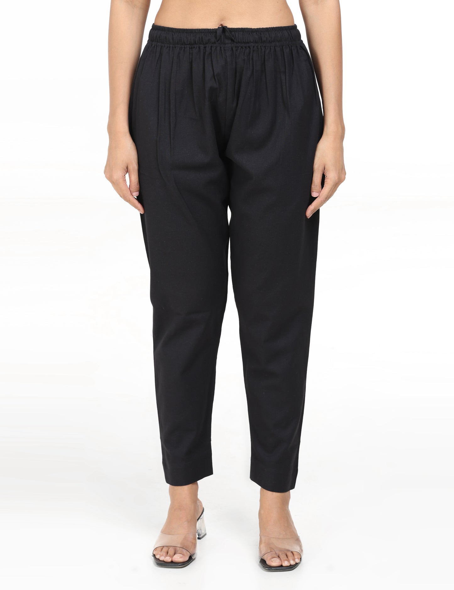 Tamara Every Day Cotton Pants - Black