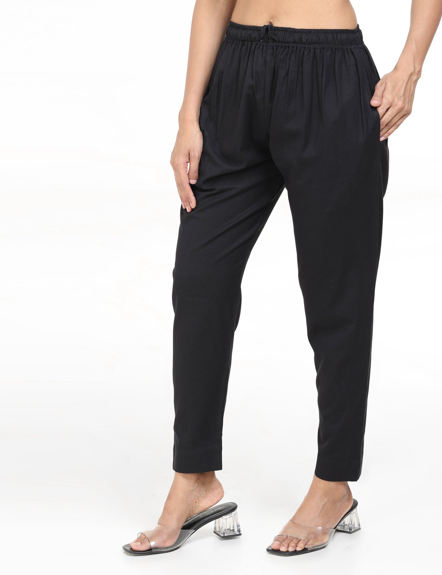 Tamara Every Day Cotton Pants - Black