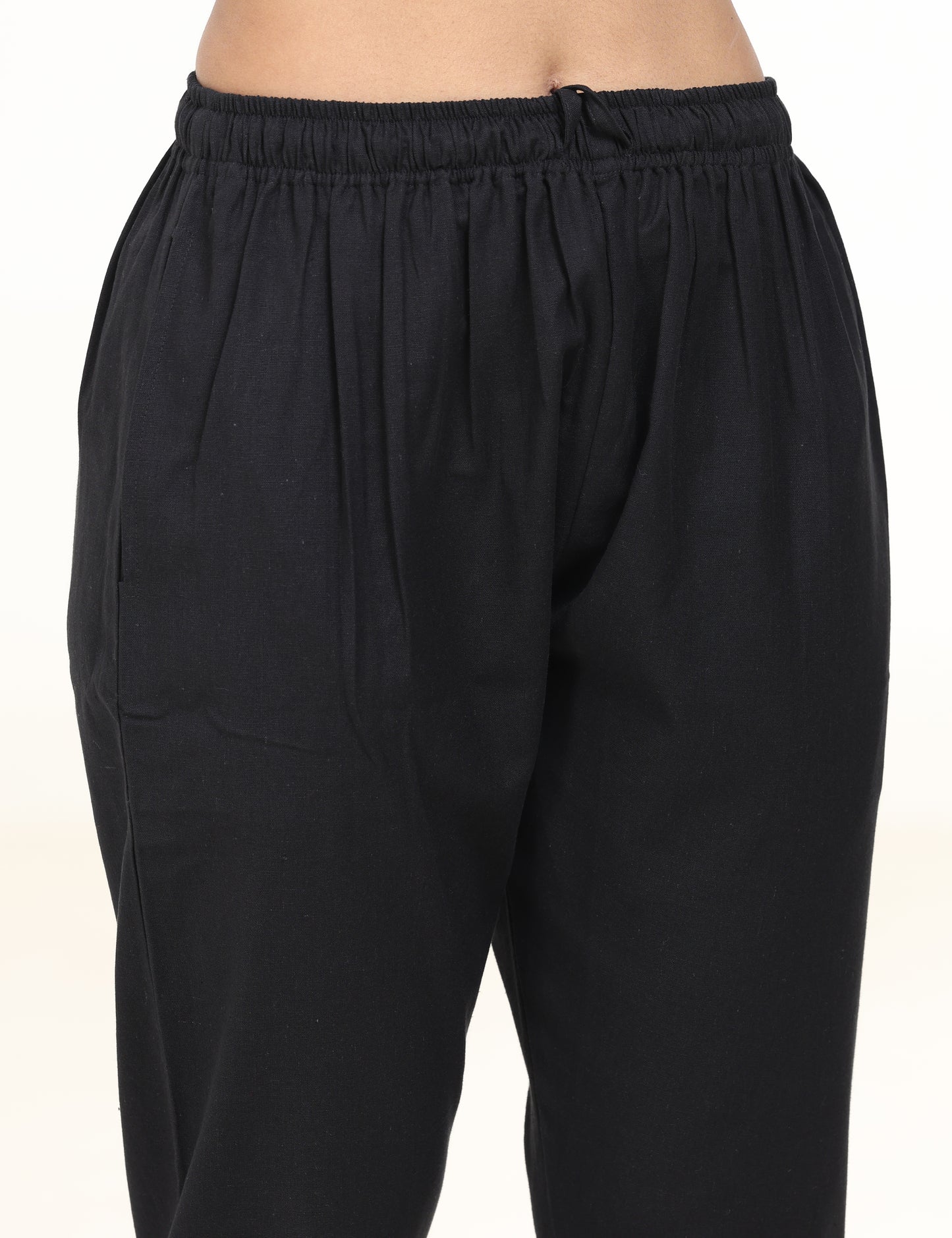 Tamara Every Day Cotton Pants - Black