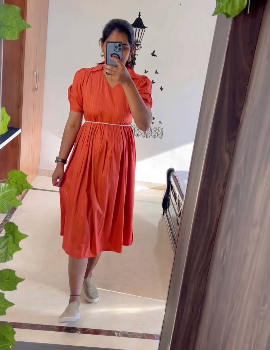 Imara -Casual/Vacation dress-Raspberry Blush