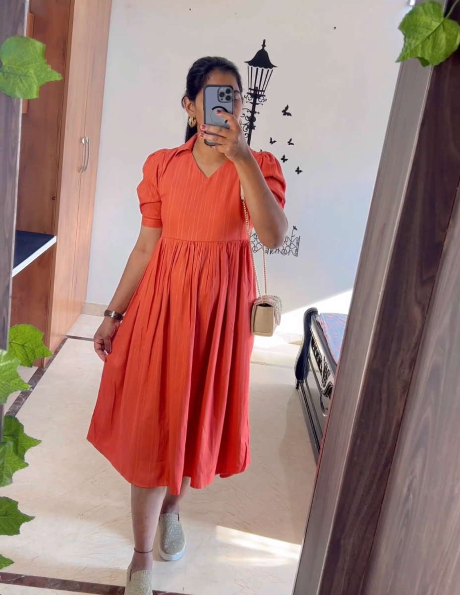 Imara -Casual/Vacation dress-Raspberry Blush