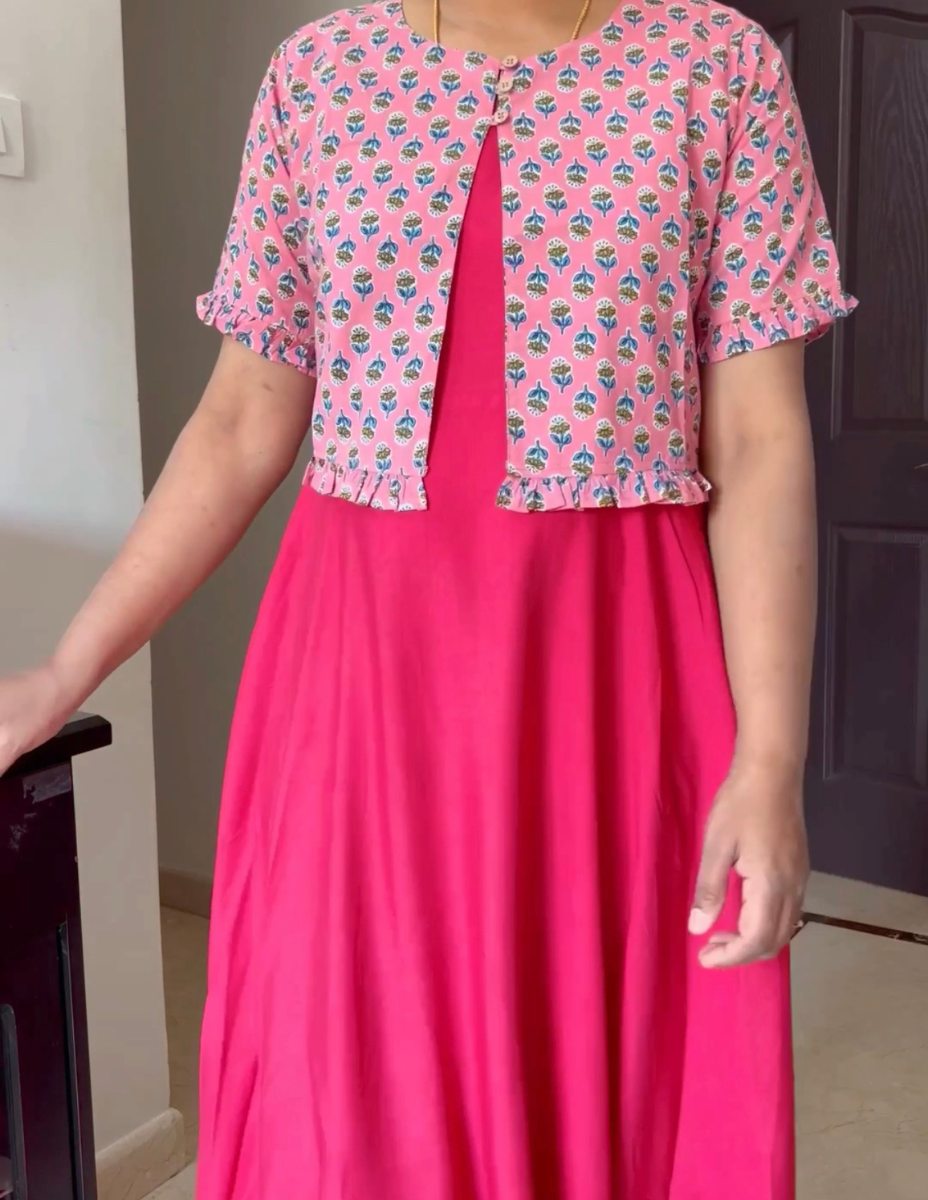 Lakshya - Pink jacket dress