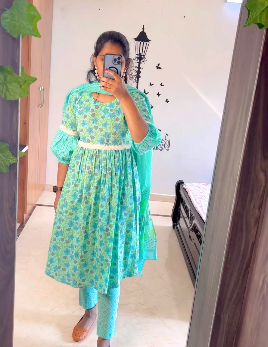 Lekha - Rama Full Suit