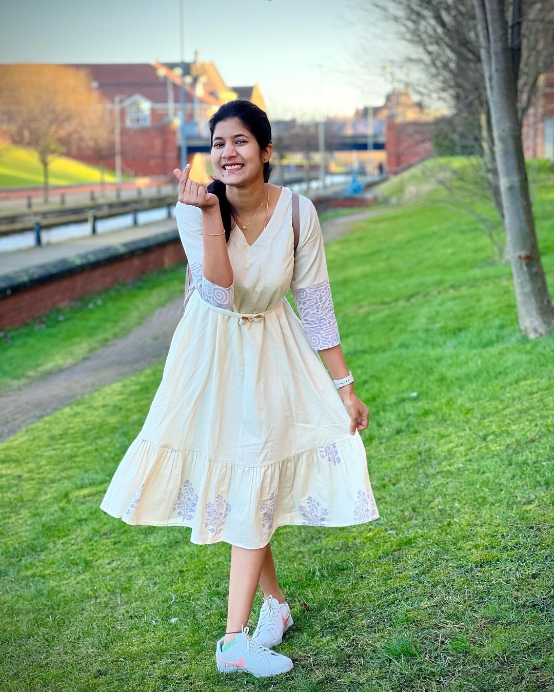 Ishwarya - Glam it up Kadhi dress