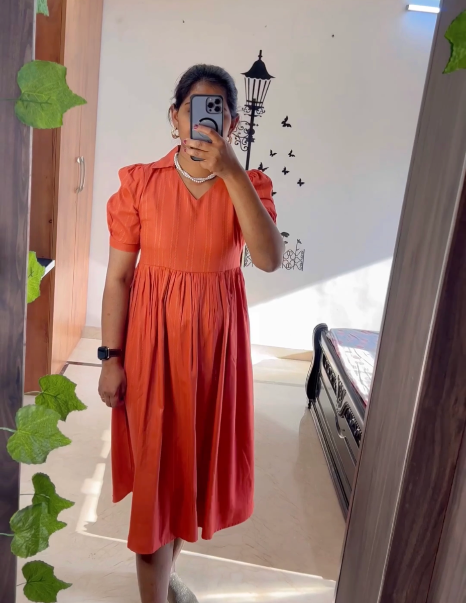Imara -Casual/Vacation dress-Raspberry Blush