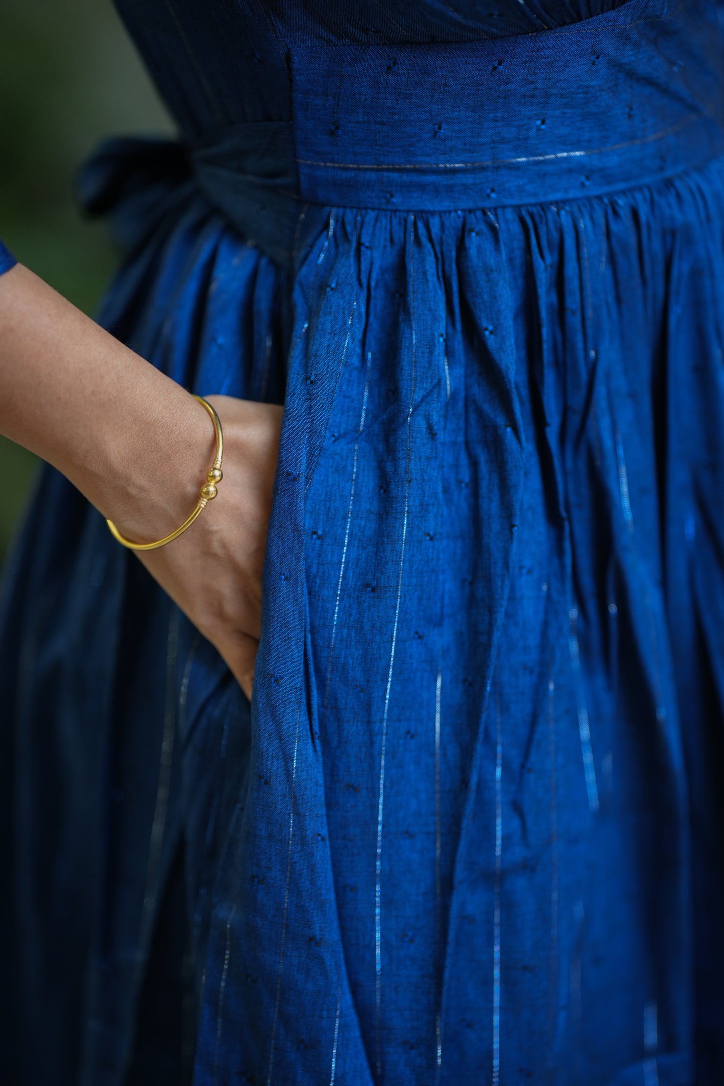 Nitara - Casual/Vacation dress- Blue