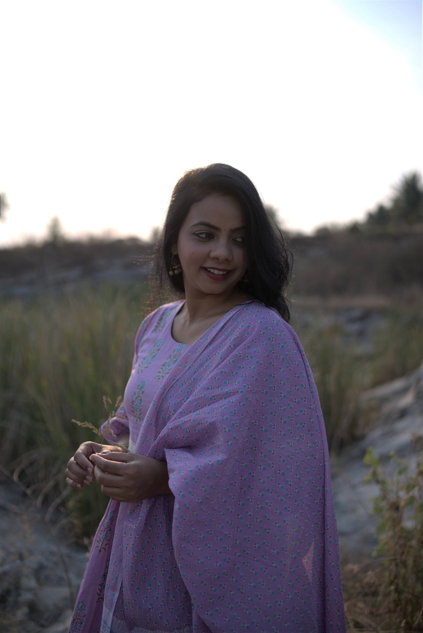 Gowthami - Lilac Suit