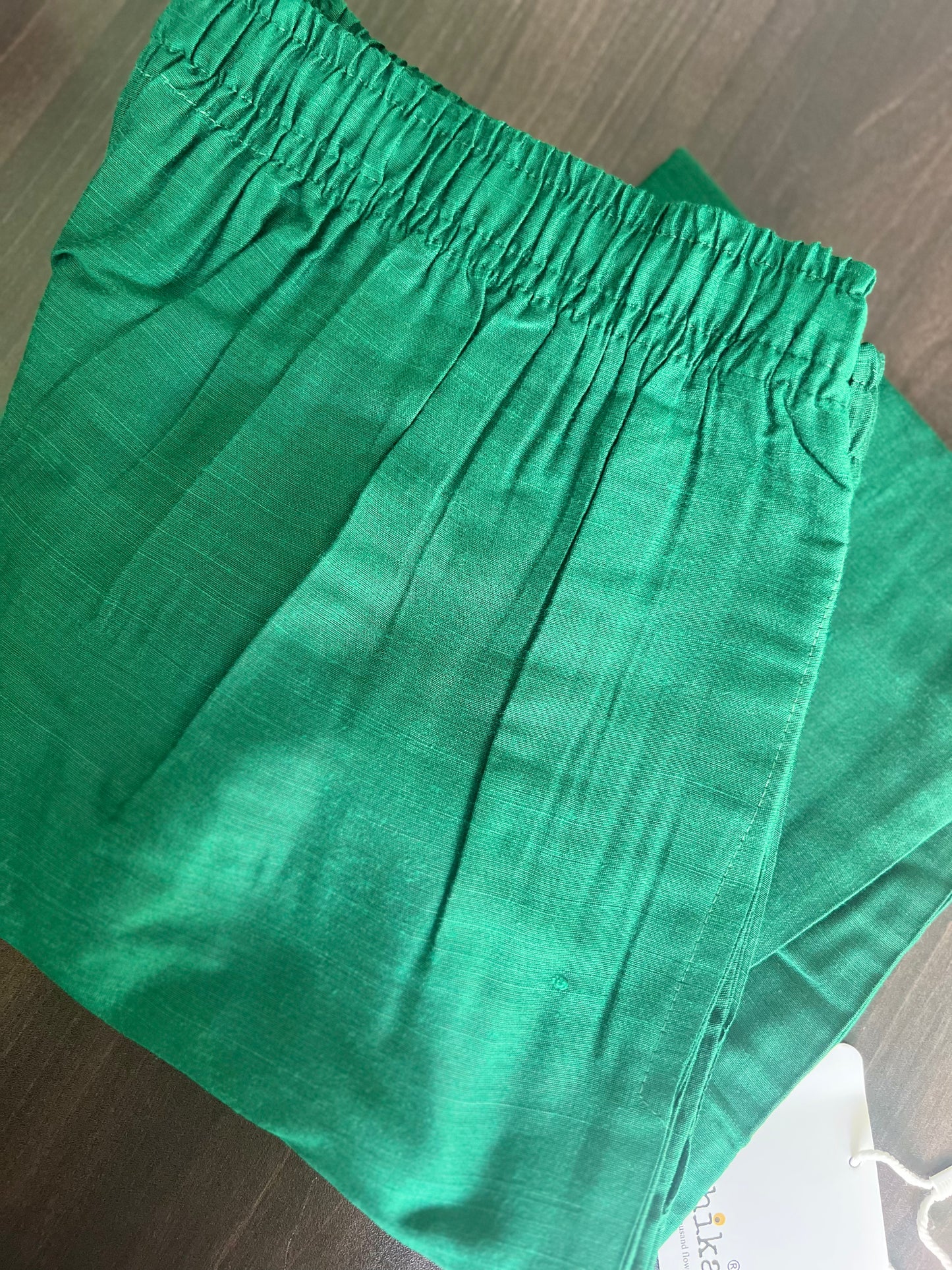 Rashmika - Green Silk Pant