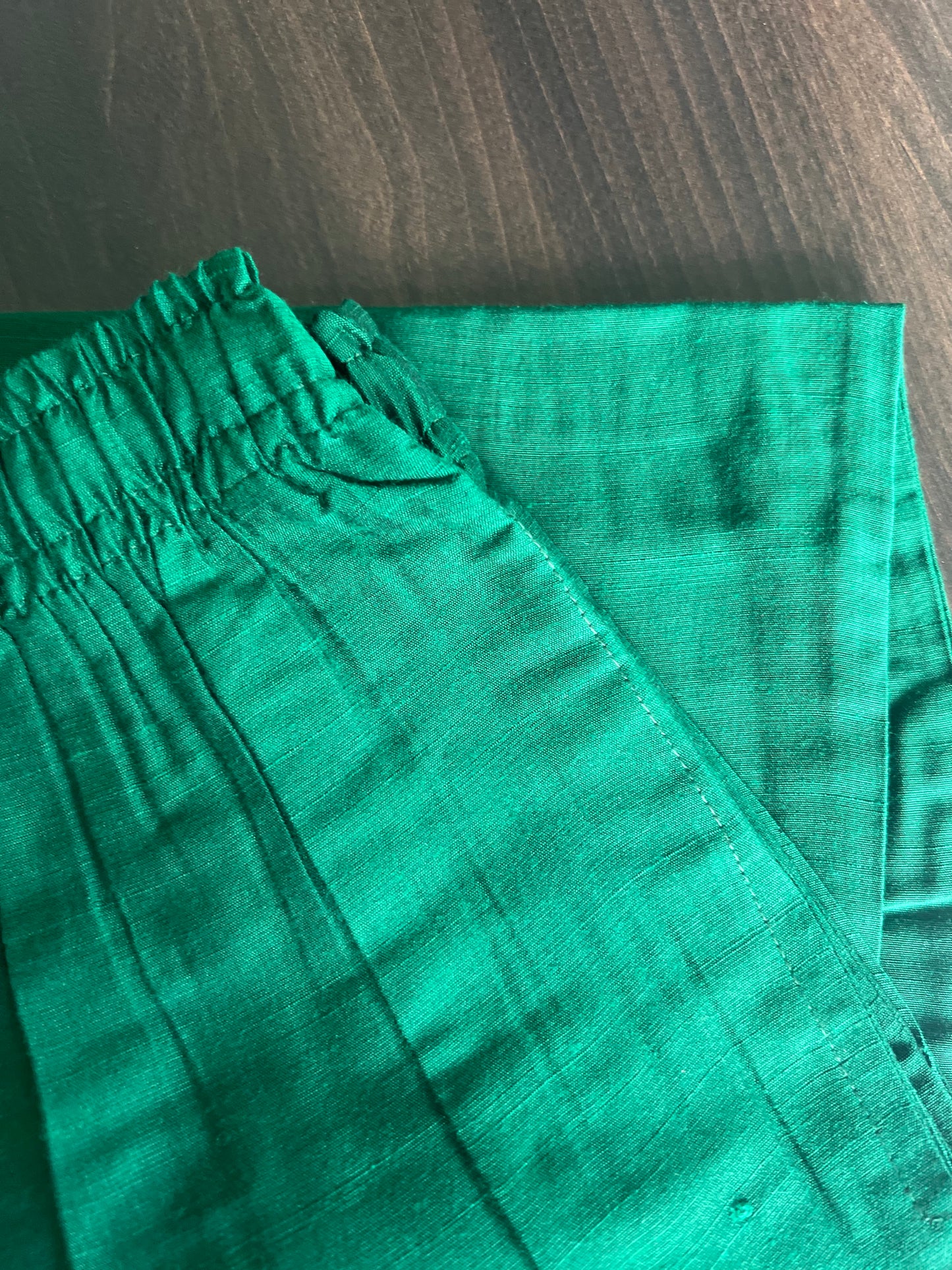 Rashmika - Green Silk Pant