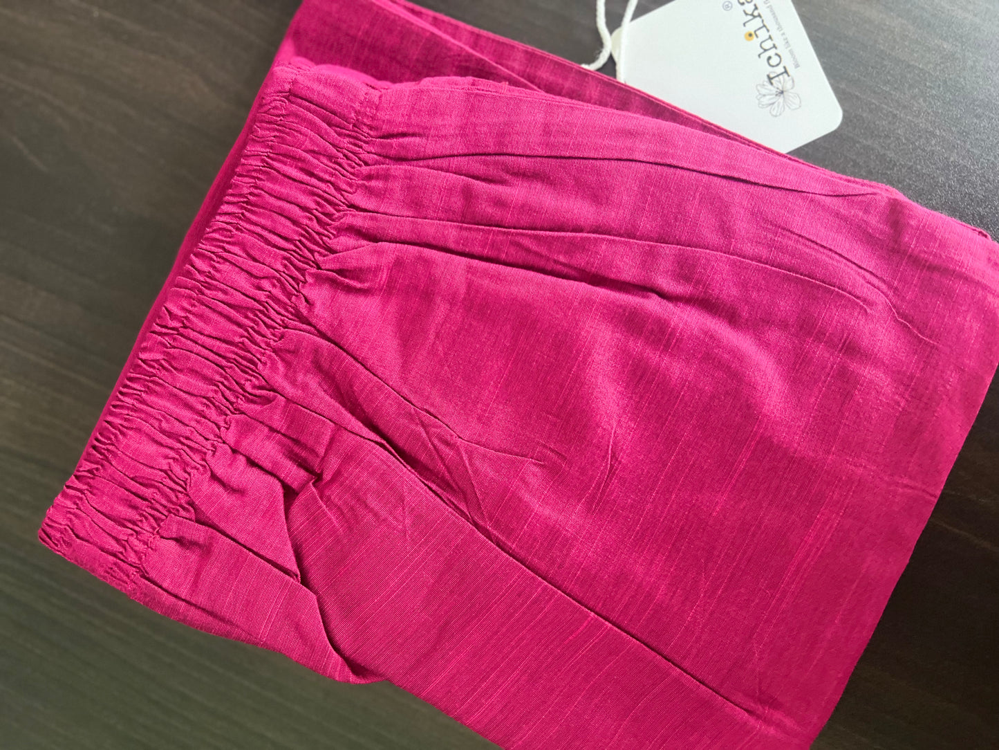 Rashmika - Rani Pink Silk Pant