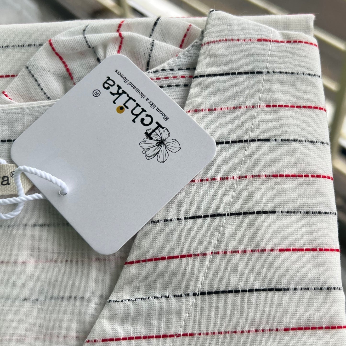 Sridevi - Pure Handloom Cotton Kurti - White