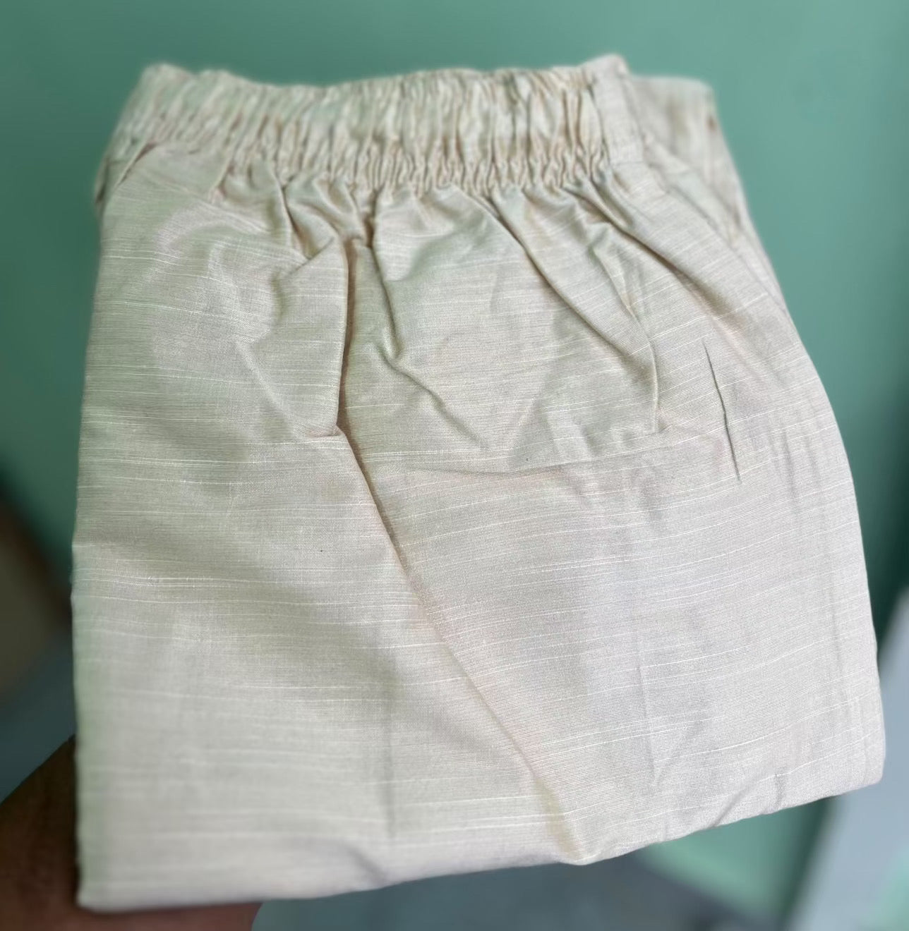 Rashmika - Half white Silk Pant