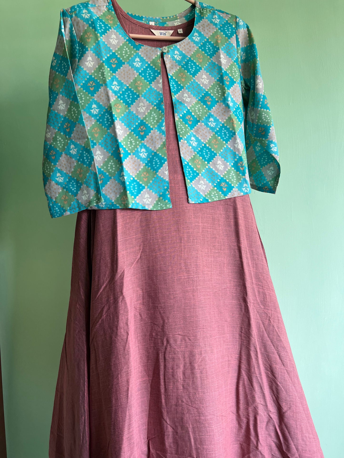 Rosy Half jacket dress