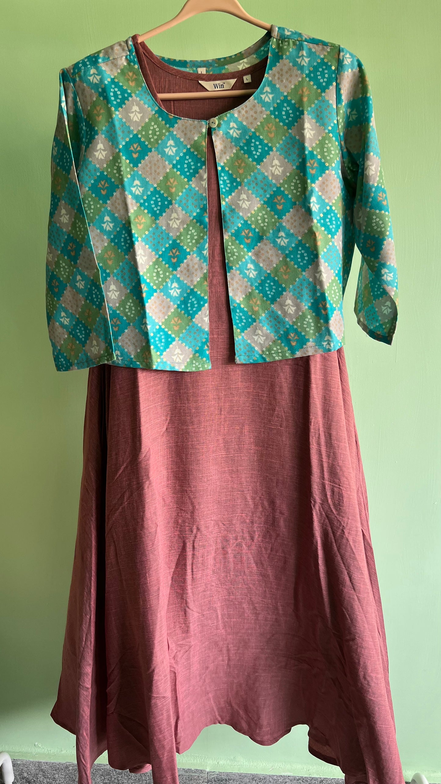 Rosy Half jacket dress