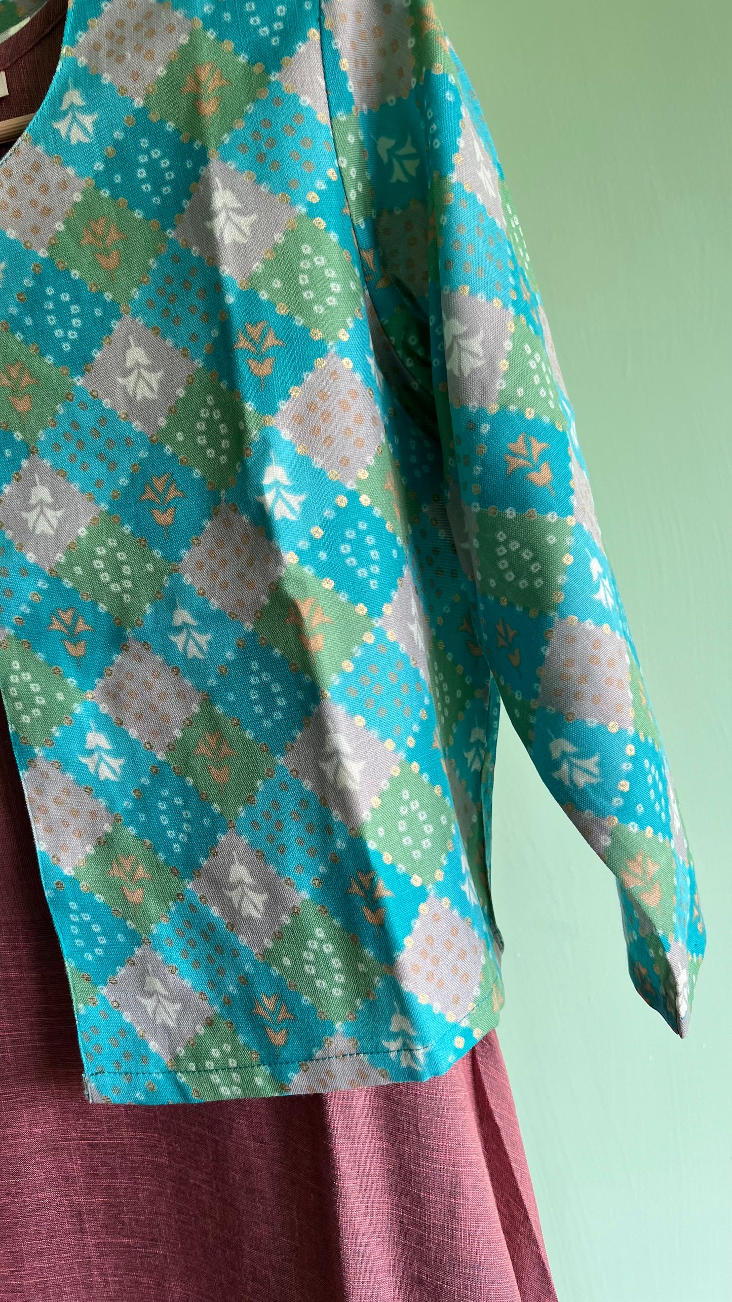 Rosy Half jacket dress