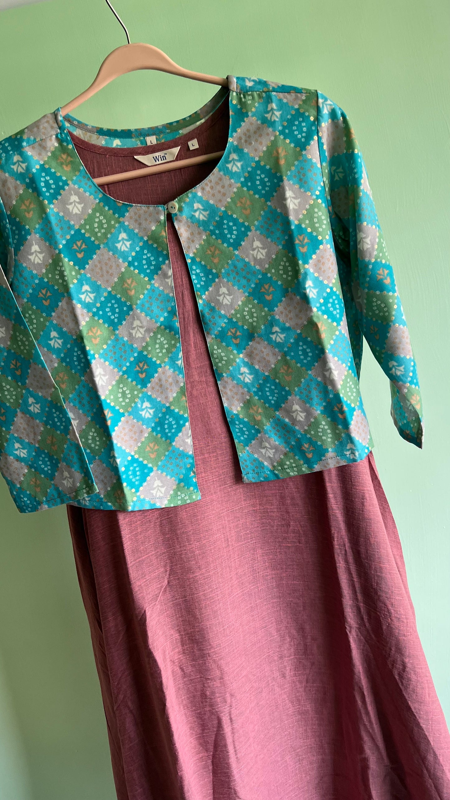 Rosy Half jacket dress