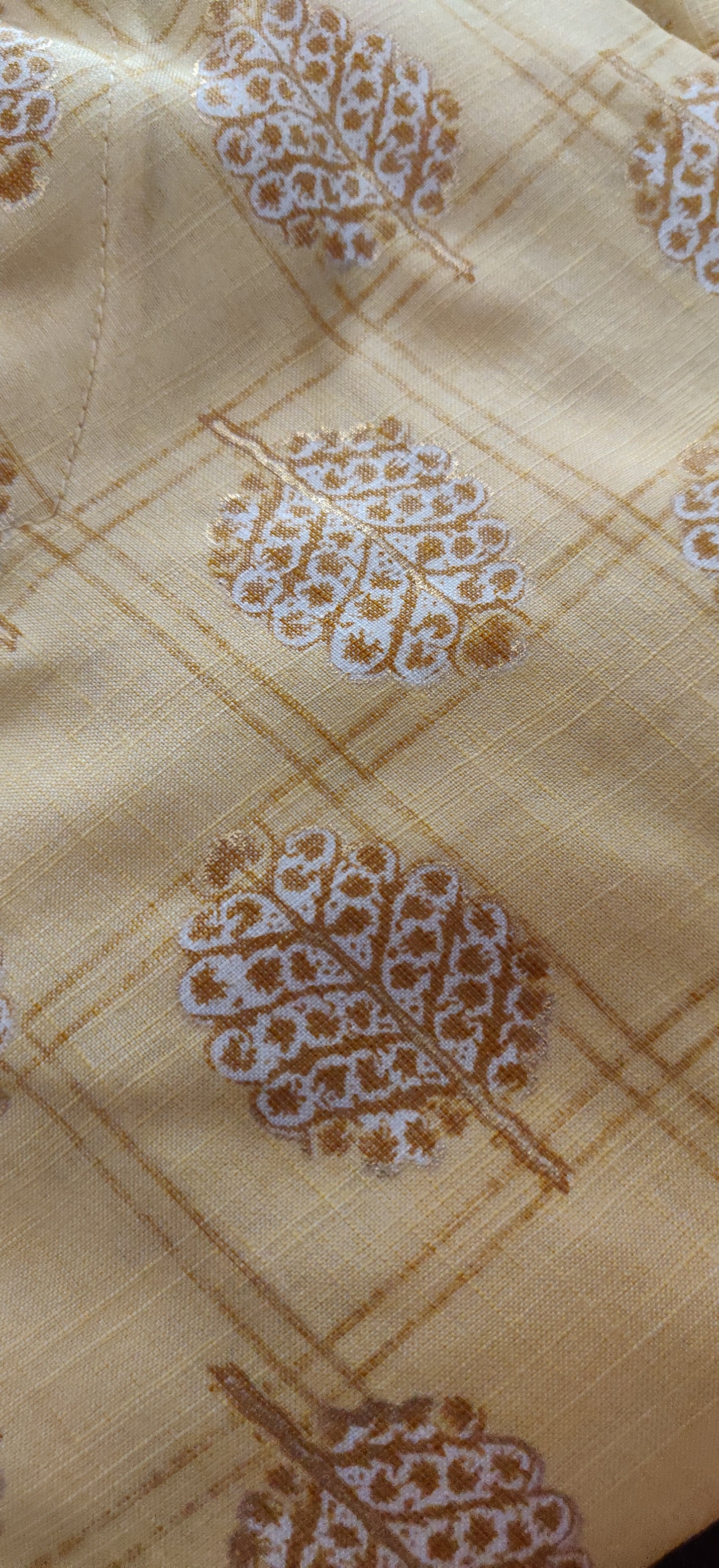 Madhu - Premium Rayon long frock - Yellow