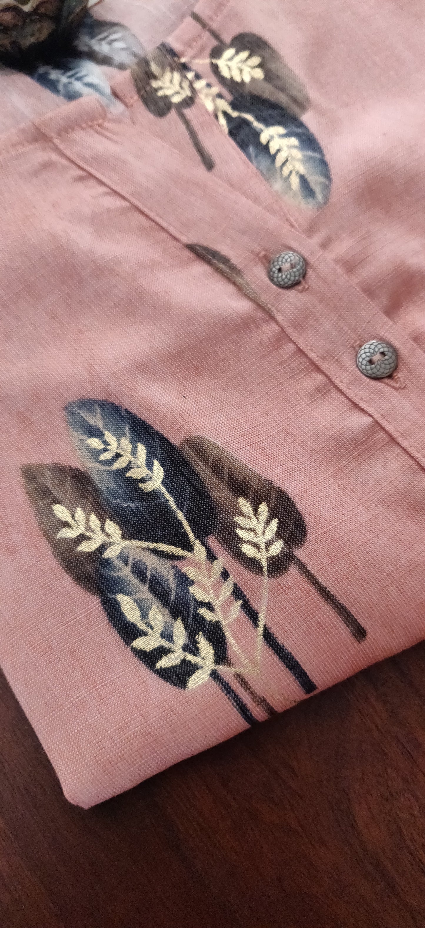 Latha - Premium Rayon Kurti - Pink