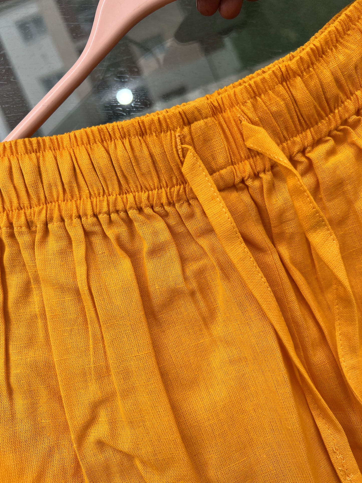 Tamara Every Day Cotton Pants - Yellow