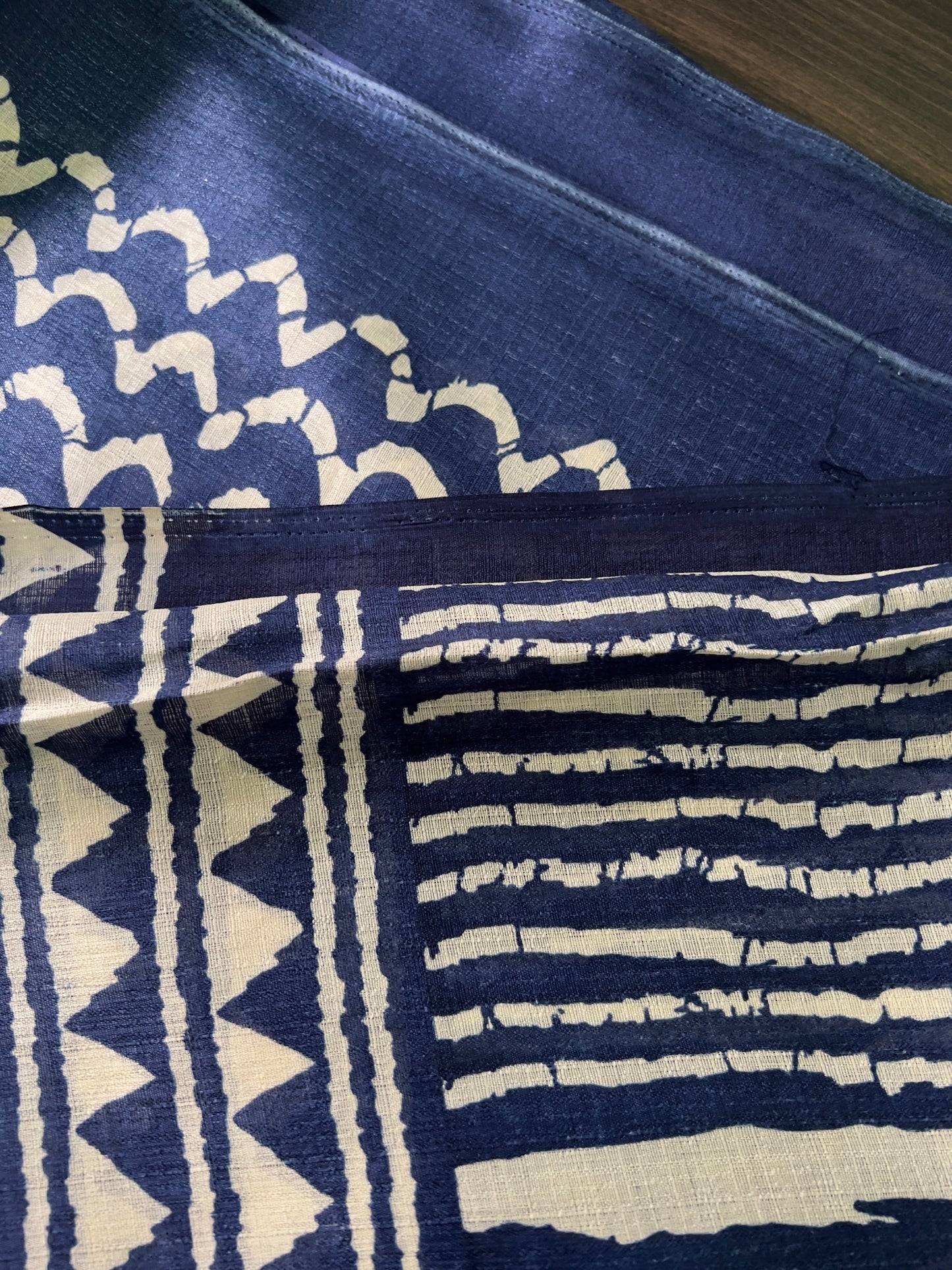 Kadhi silk Dupatta - Blue