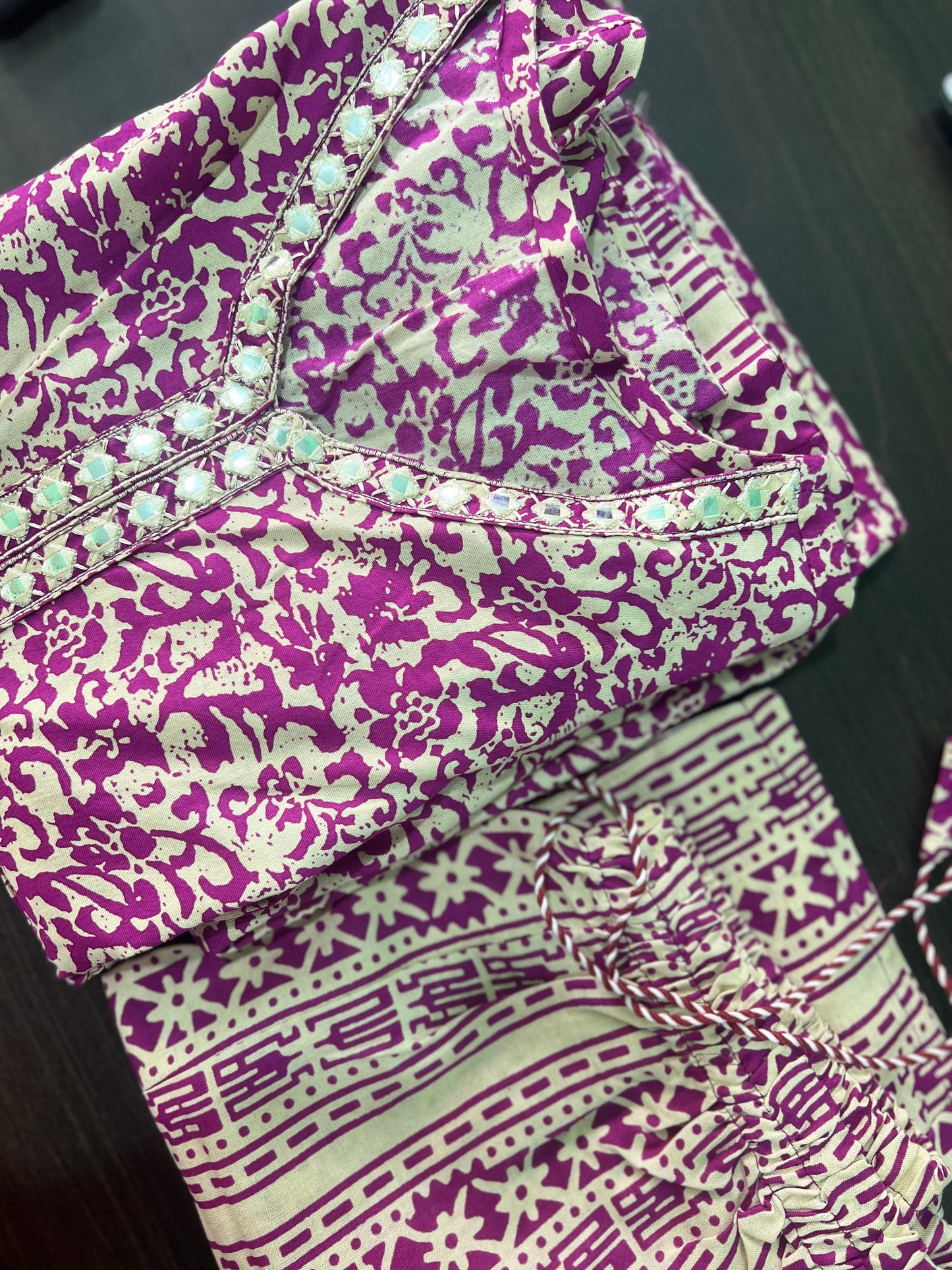 Mounitha - Pink Nyra set