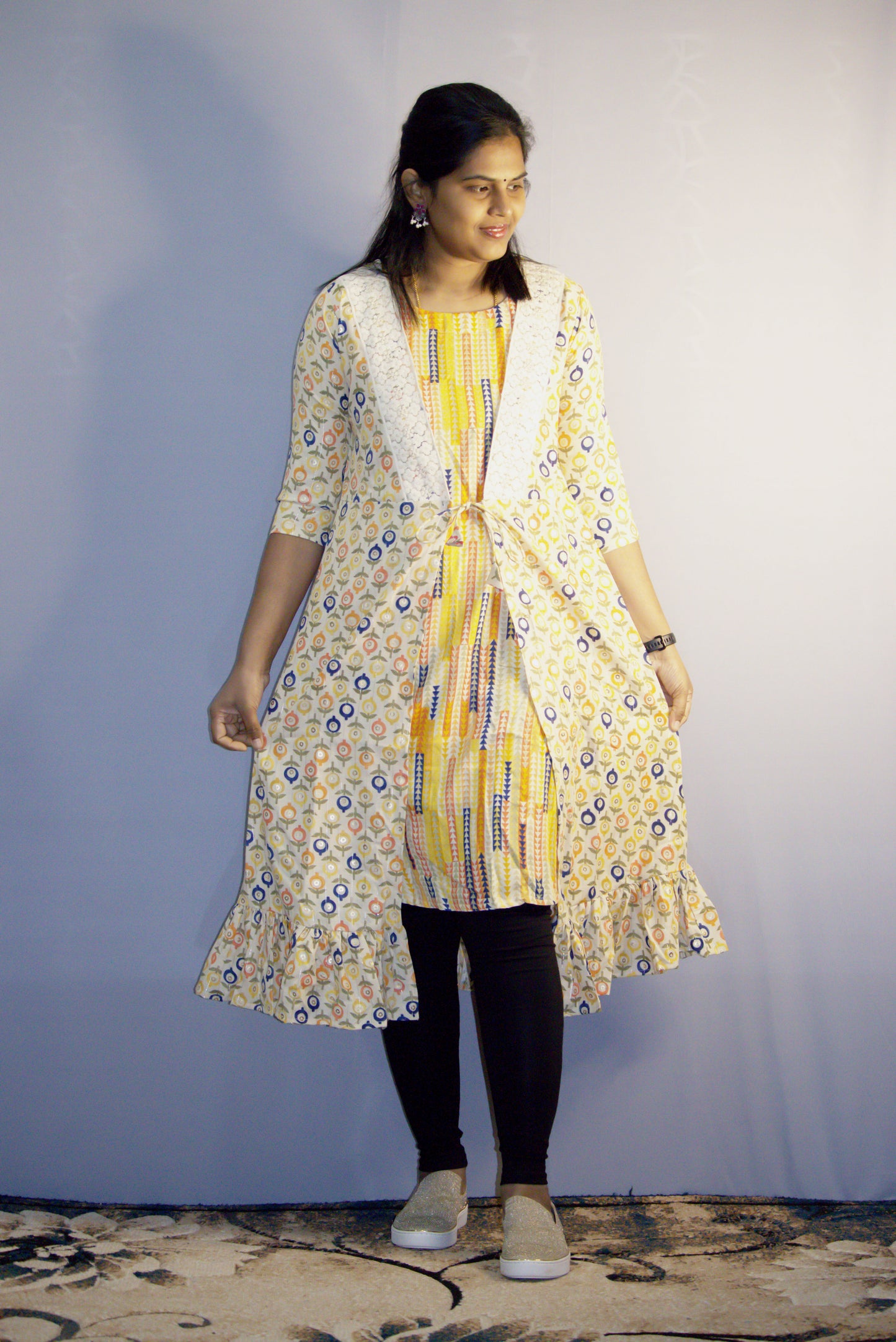 Lekha - Two Layered Designer dress