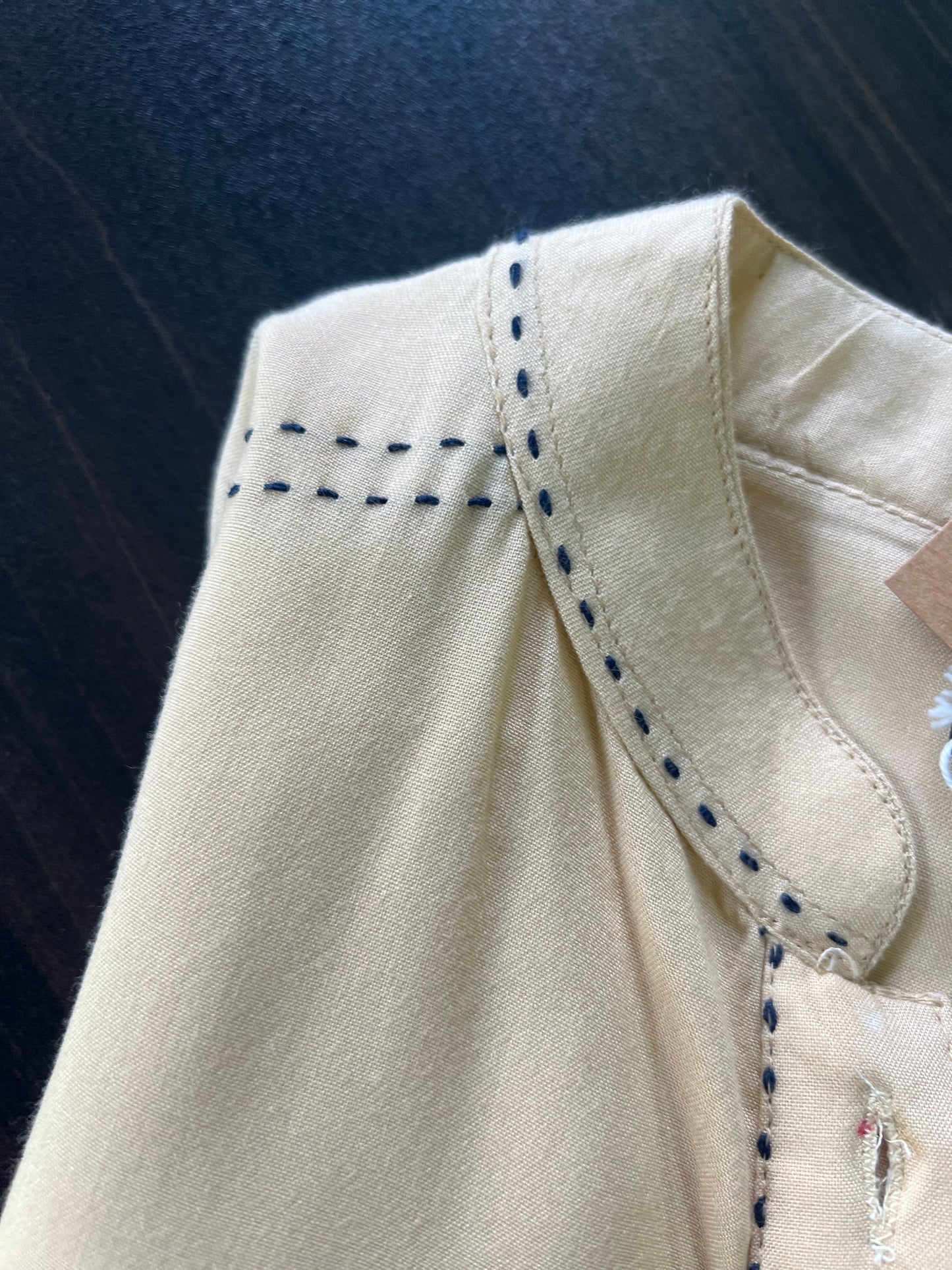 Rayon kurta - Beige