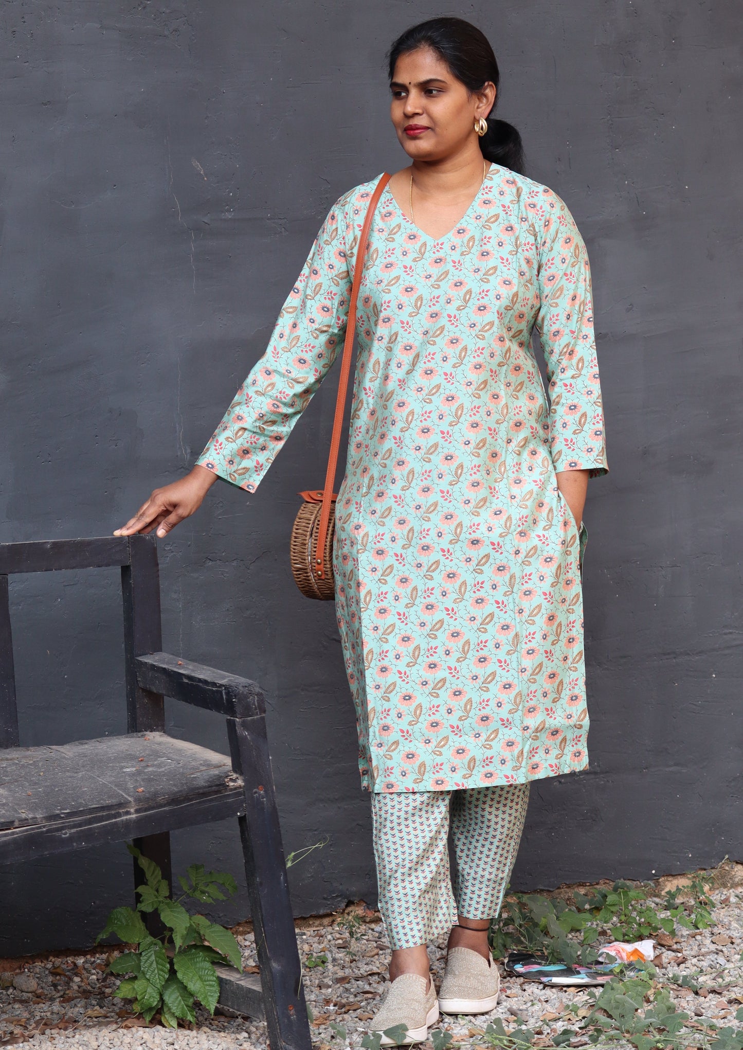Swapna - Modal Soft Muslin Coord Set