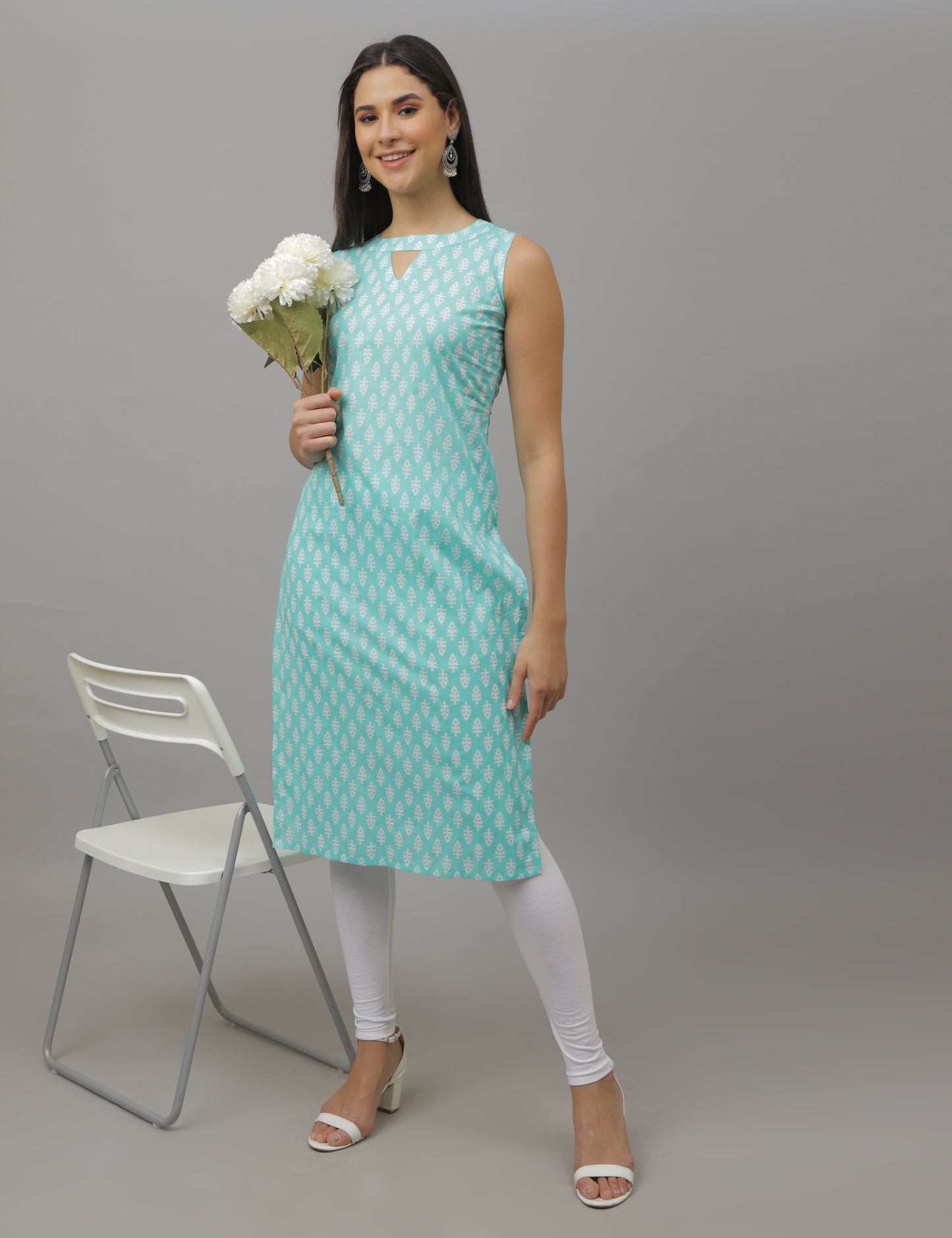 Oviya - Sleeveless Kurti