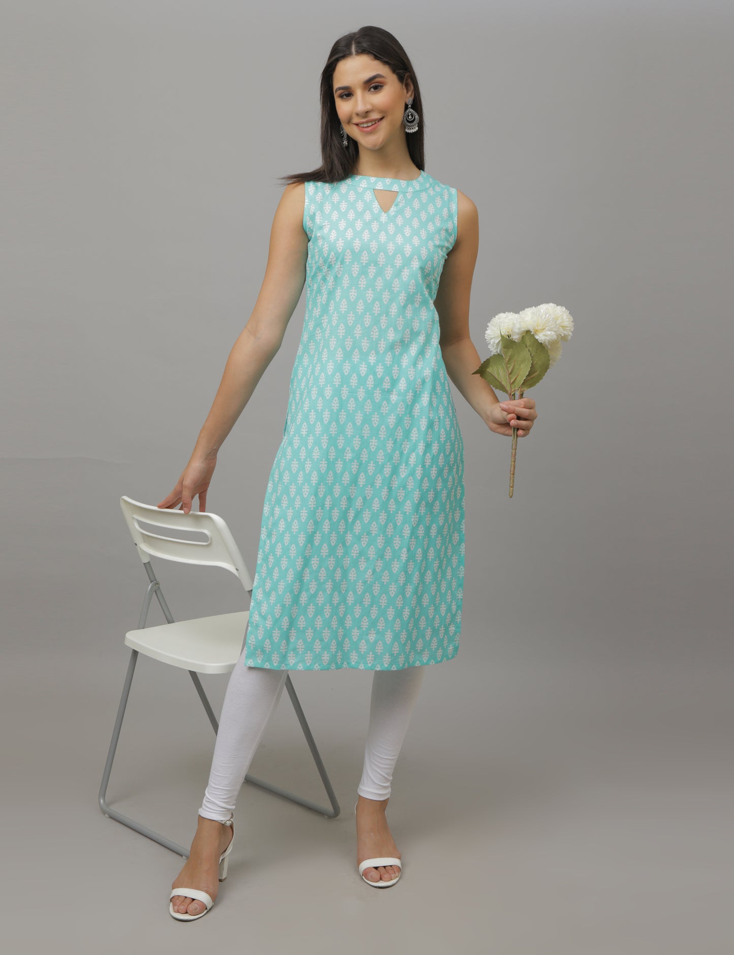 Oviya - Sleeveless Kurti