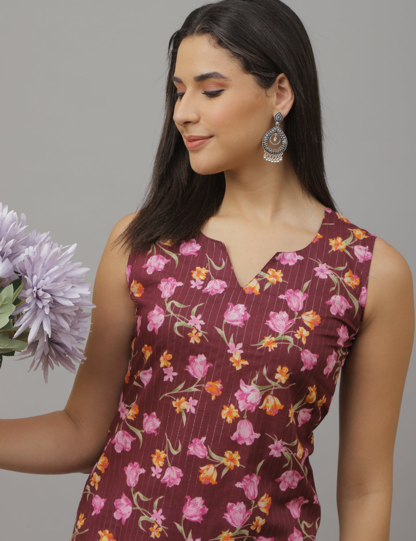 Aadhya - Sleeveless Kurti