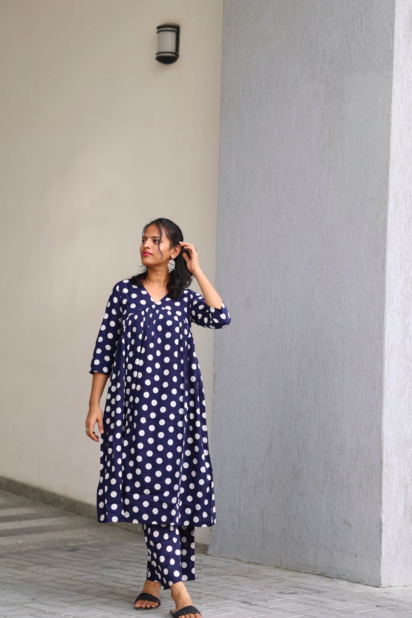 Srinidhi - Polka Alia Coord set