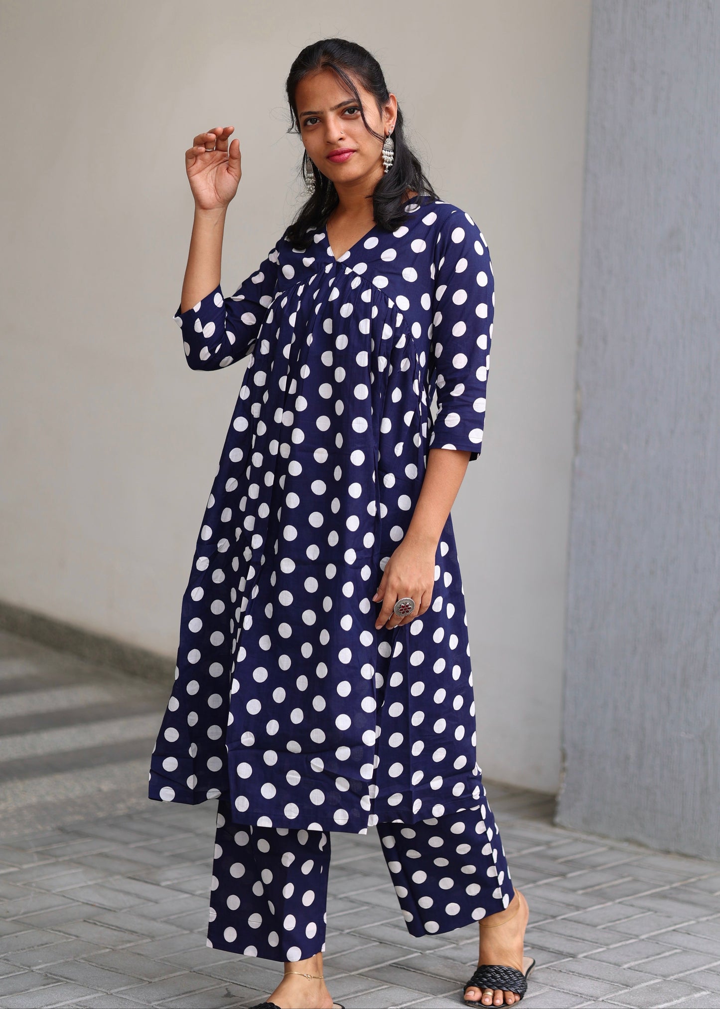 Srinidhi - Polka Alia Coord set