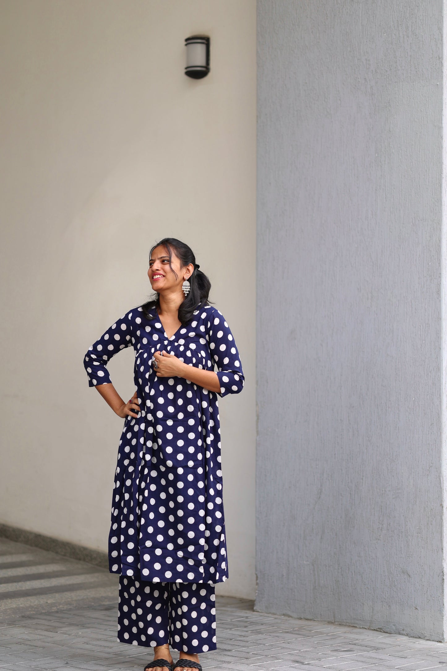 Srinidhi - Polka Alia Coord set
