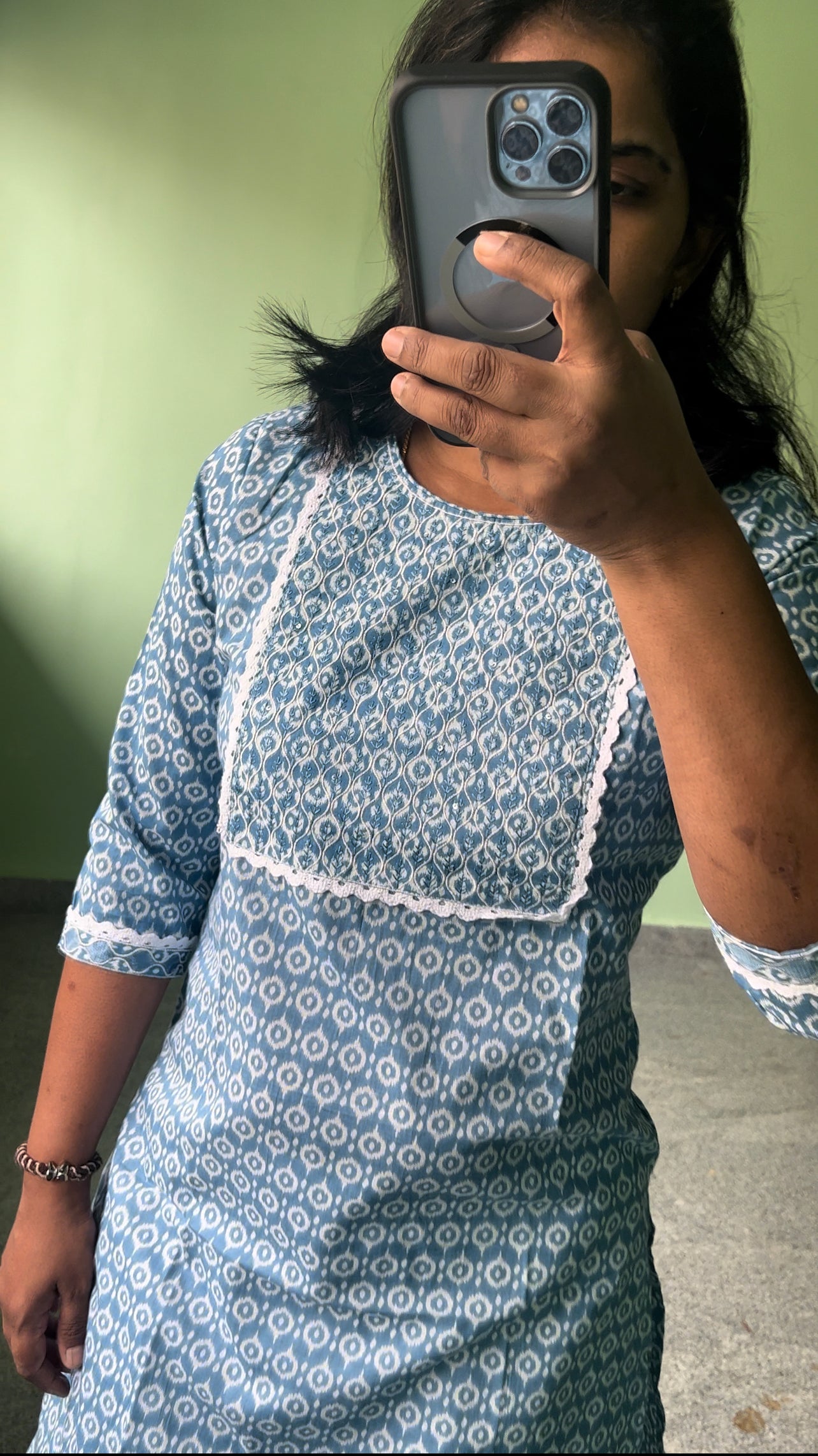 Sita - Blue Casual Kurti