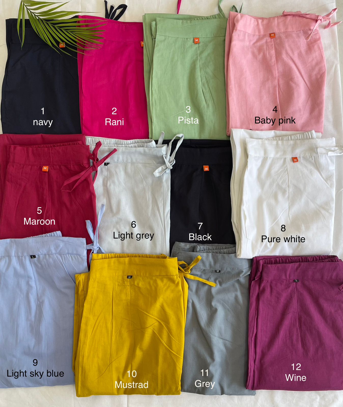 Vasudha - Afgan pants in Cambric Cotton