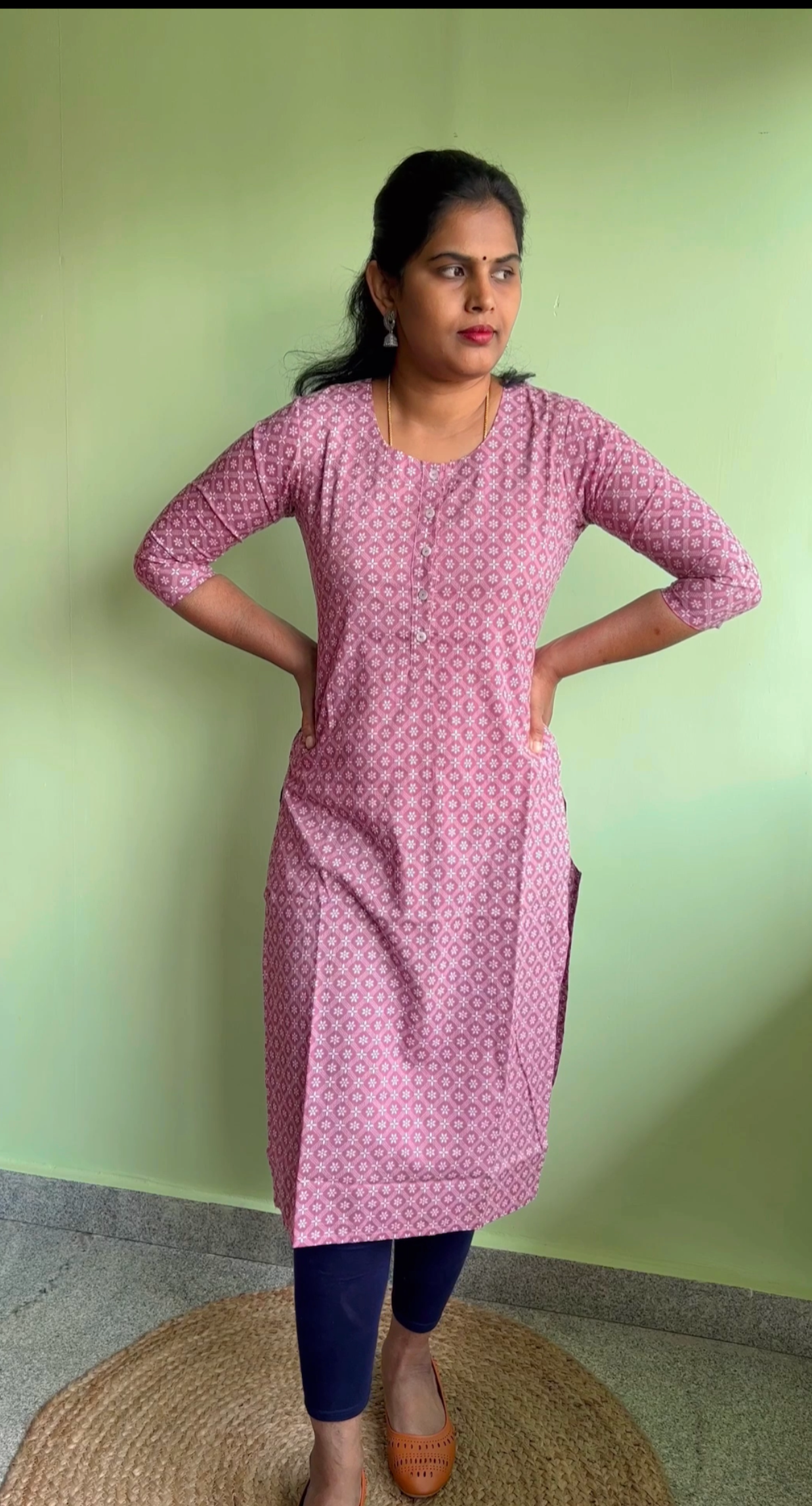 Adha - Office wear cotton kurti
