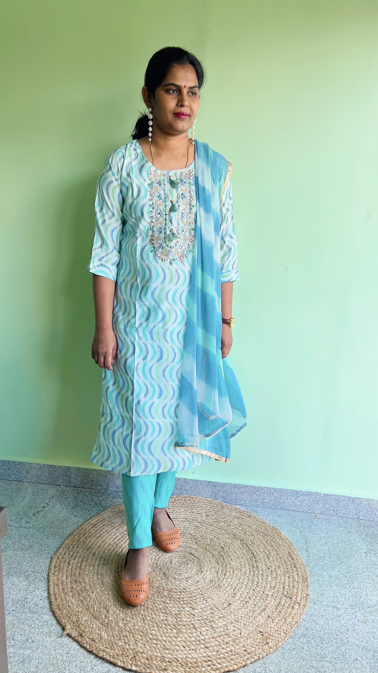 Mayra - Maslin blue suit