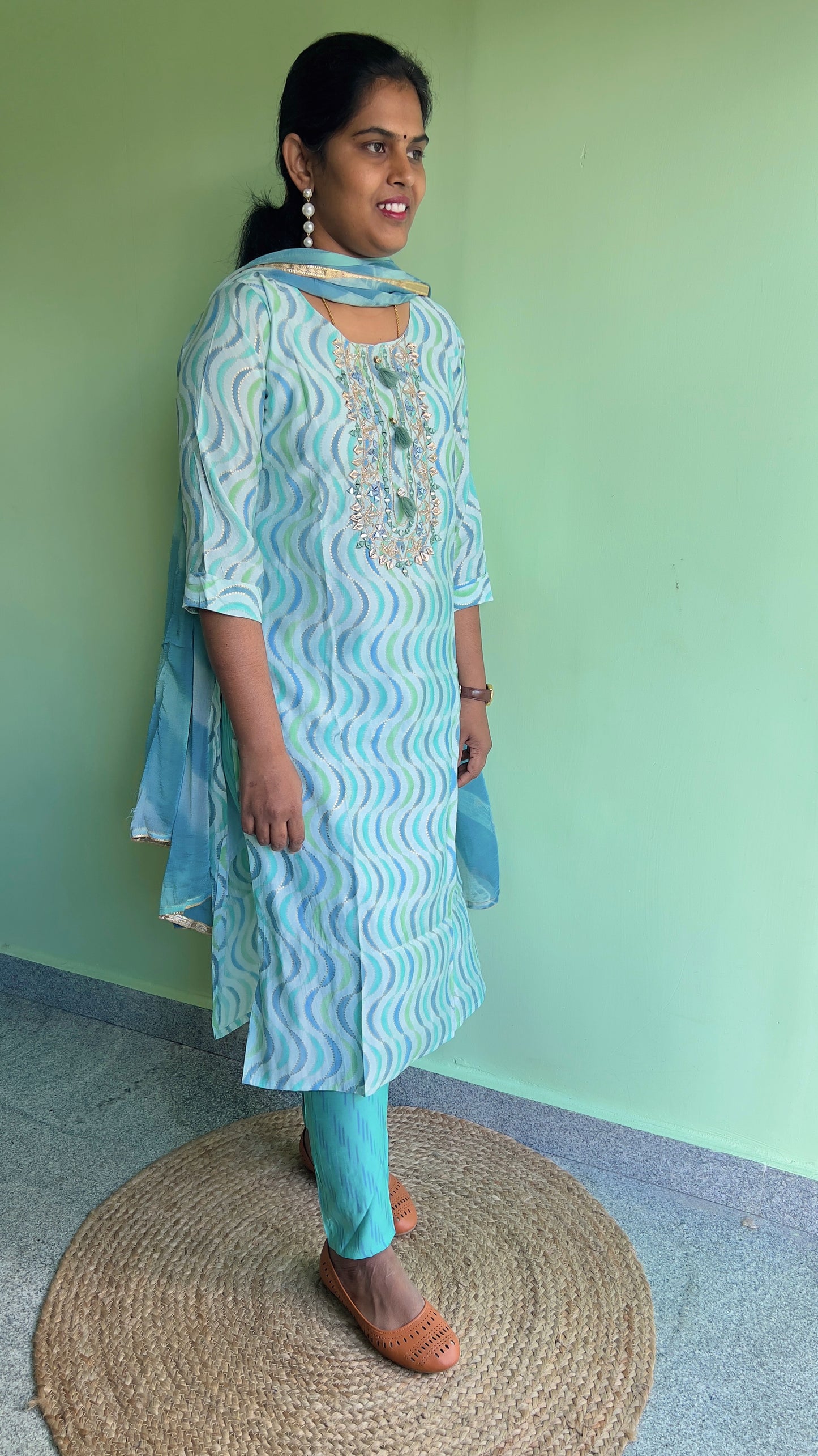 Mayra - Maslin blue suit