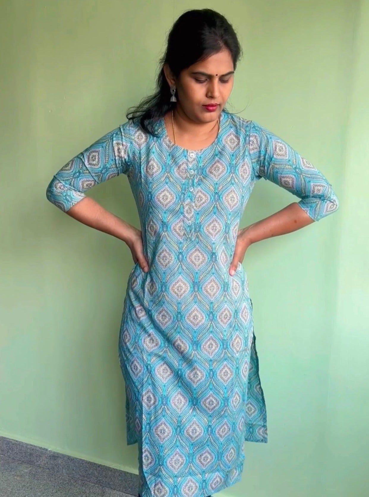 Dhristi - Office wear cotton kurti