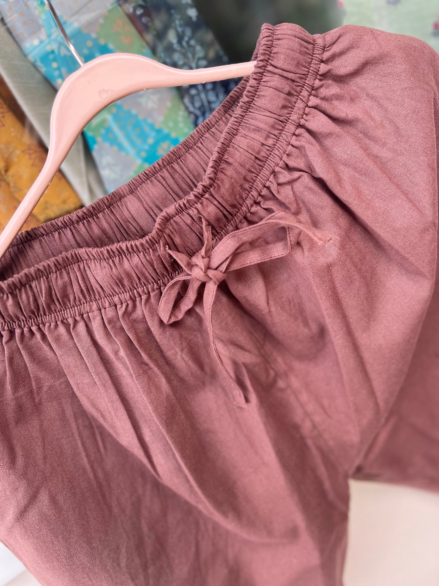 Tamara Every Day Cotton Pants - Brown