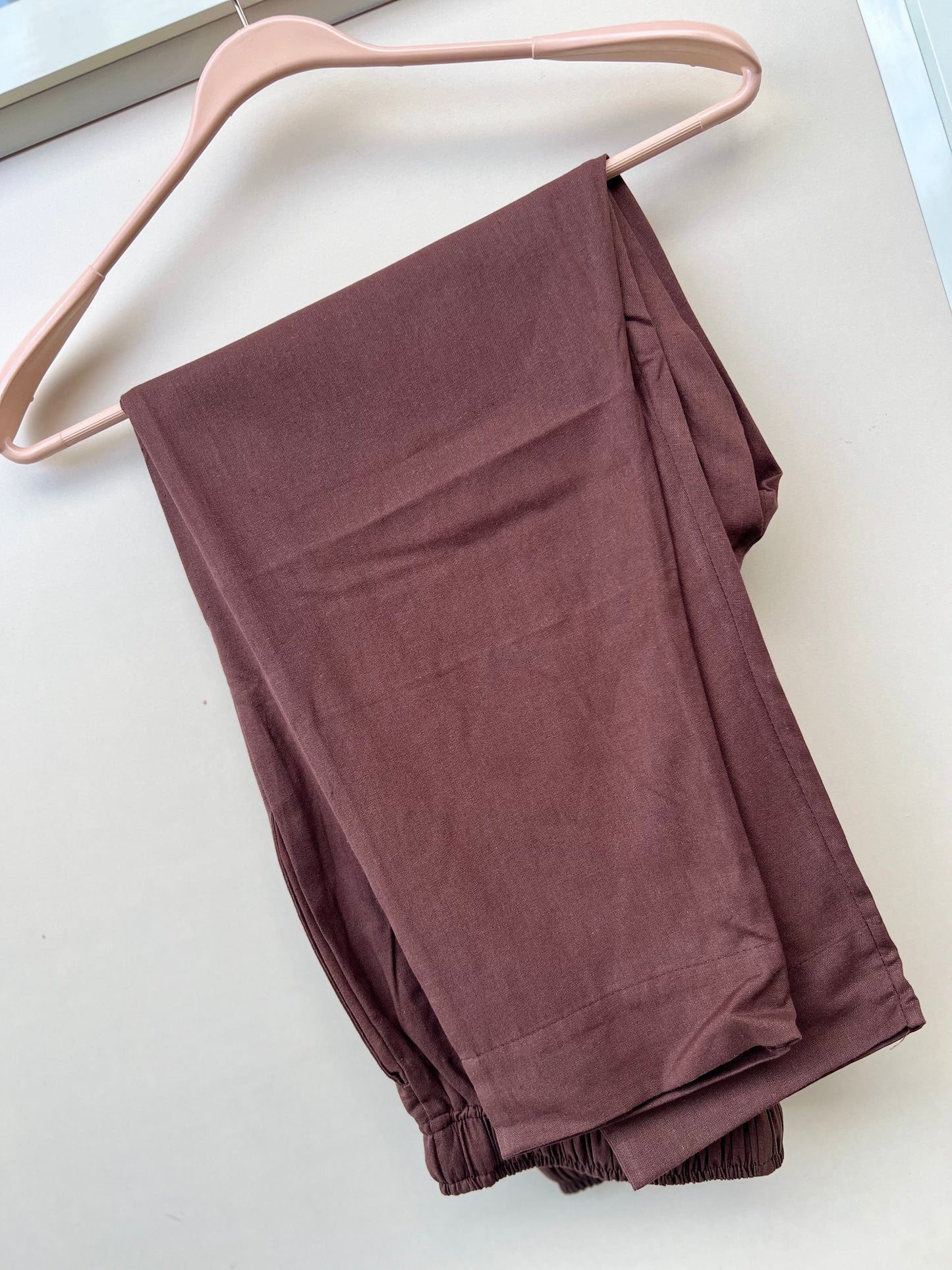 Tamara Every Day Cotton Pants - Brown